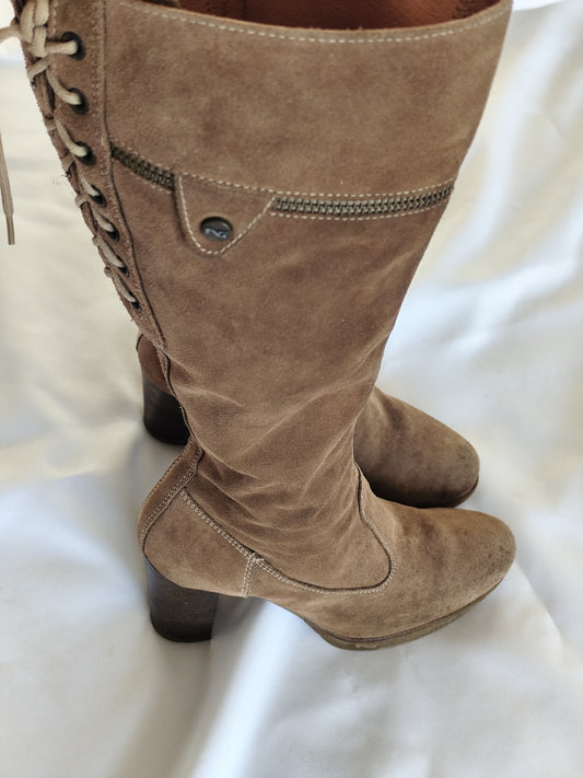 Botas mujer/C-0144/NERO GIARDINI/N°36